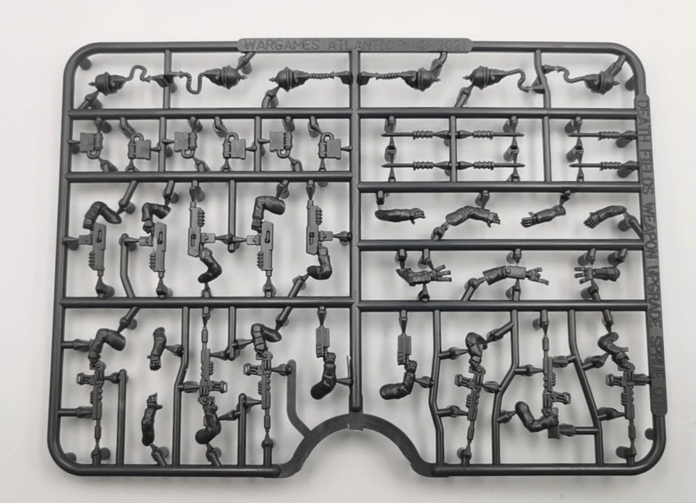 Wargames Atlantic: Death Fields: Weapons Upgrade Sprue 001