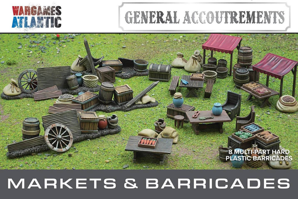 Wargames Atlantic: General Accoutrements: Markets & Barricades