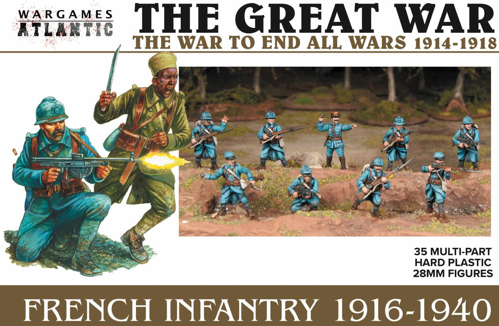 Wargames Atlantic: The Great War: French Infantry 1916-1940