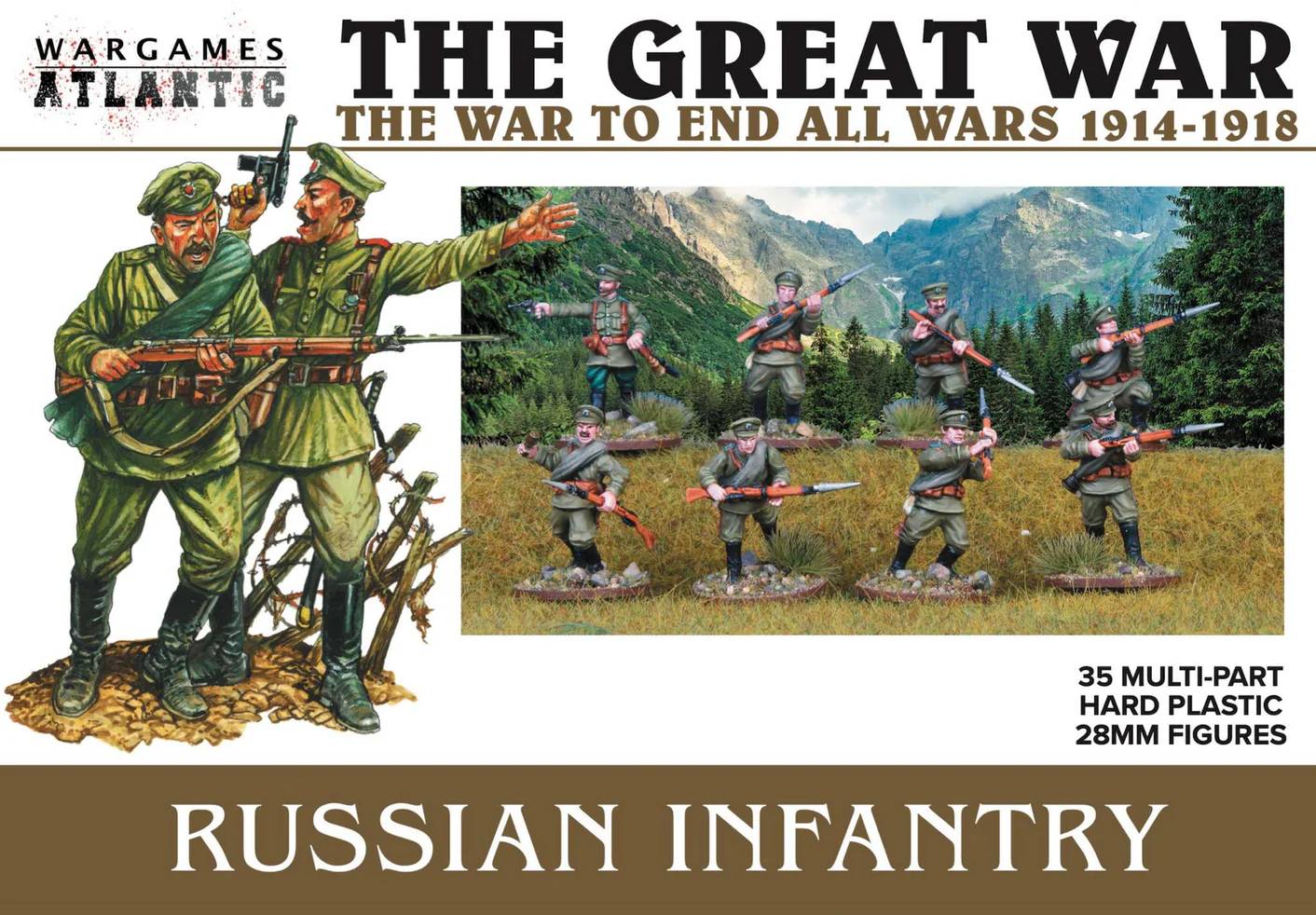 Wargames Atlantic: The Great War: Russian Infantry 1914-18