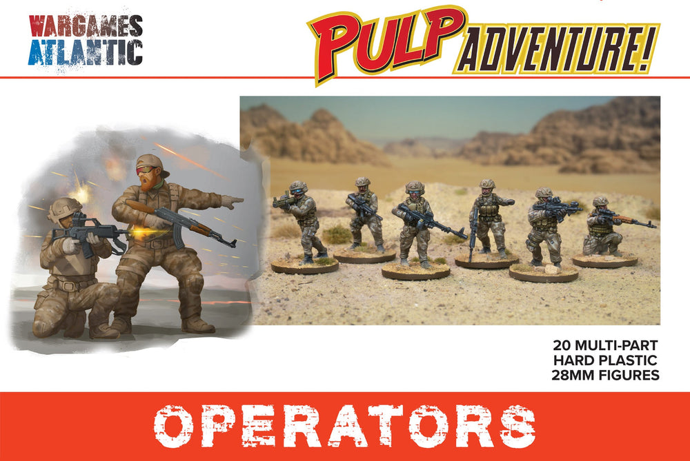 Wargames Atlantic: Pulp Adventure: Operators