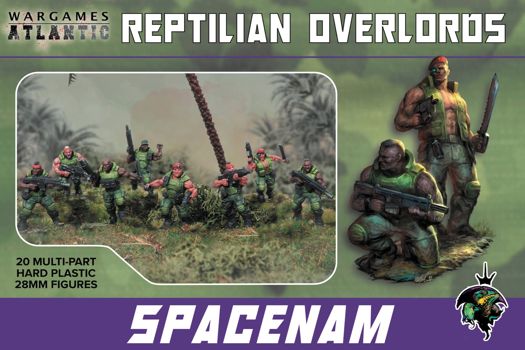 Wargames Atlantic: Reptilian Overlords: SpaceNam