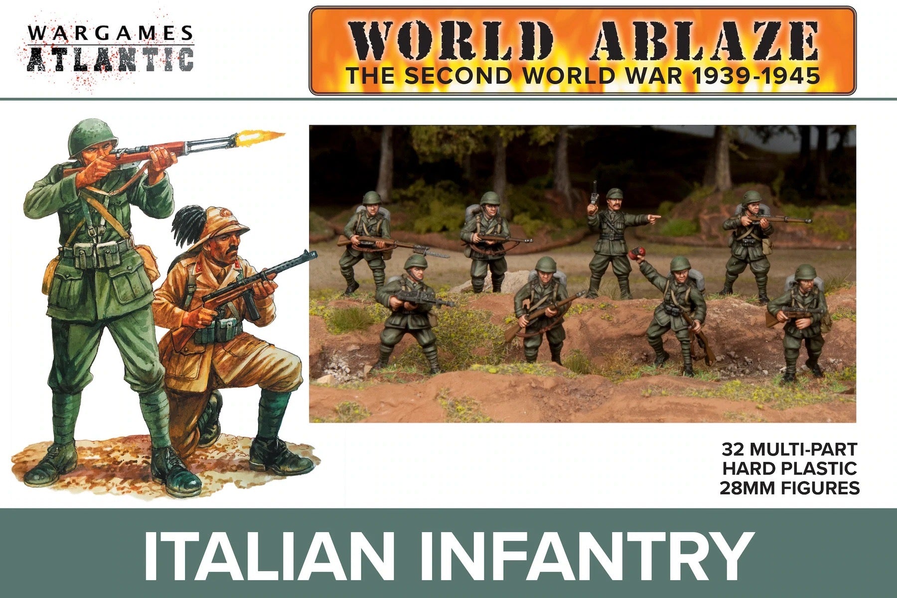 Wargames Atlantic: World Ablaze: Italian Infantry
