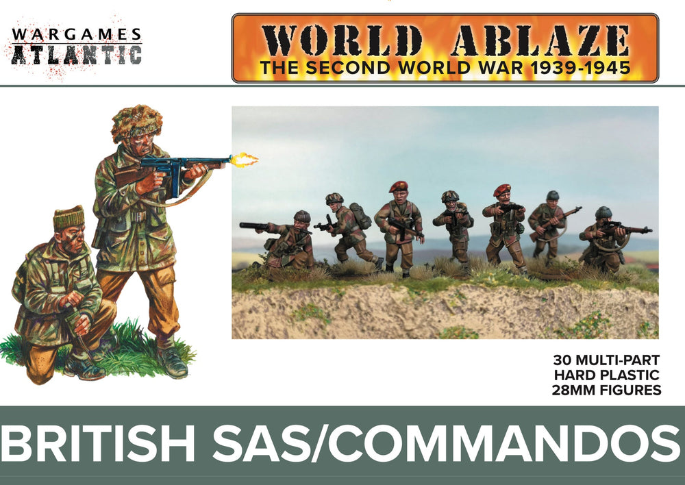 Wargames Atlantic: World Ablaze: British SAS / Commandos