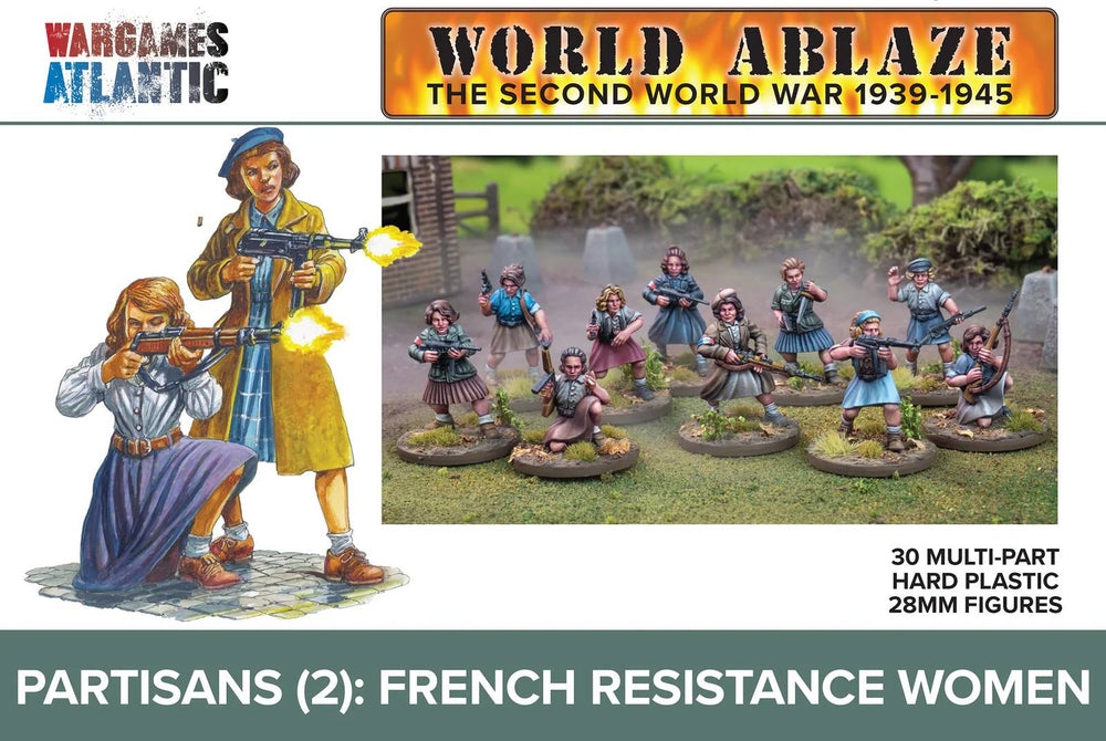 Wargames Atlantic: World Ablaze: Partisans (2): French Resistance Women