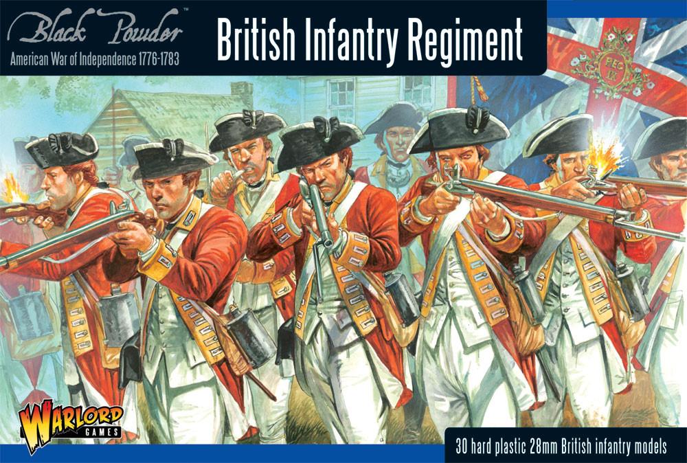 Black Powder: American War of Independence British Infantry Regiment