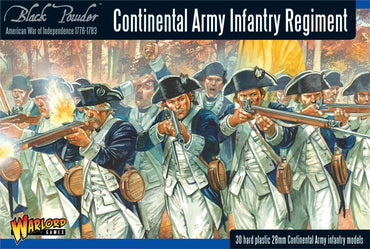 Black Powder: American War of Independence Continental Army Infantry Regiment