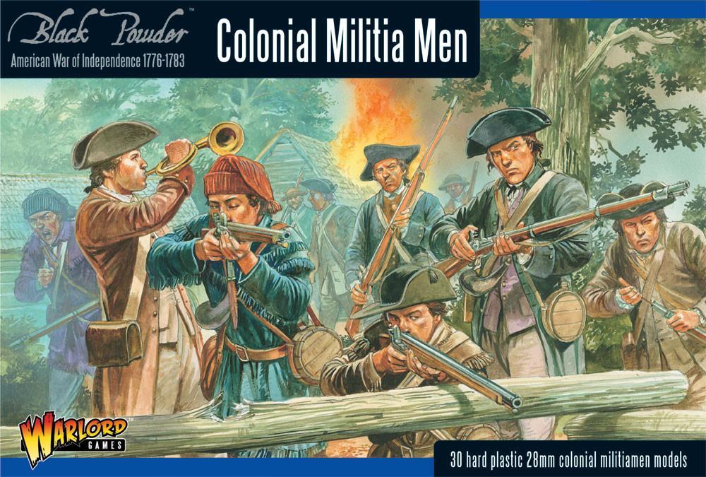 Black Powder: American War of Independence Colonial Militia Men