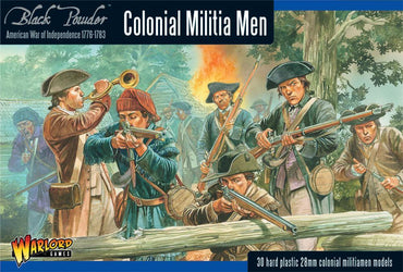 Black Powder: American War of Independence Colonial Militia Men
