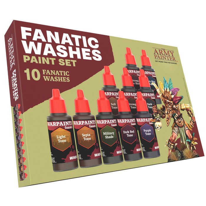 Army Painter: Warpaints Fanatic Washes Paint Set