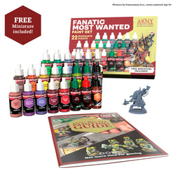 Army Painter: Warpaints Fanatic Most Wanted Paint Set