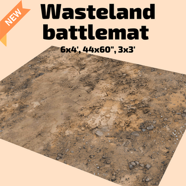Modifx: Battlemat - Wasteland