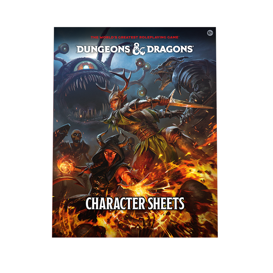 Dungeons & Dragons: Character Sheets 2024