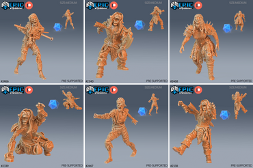 Pluto Minis: Zombies - Set B