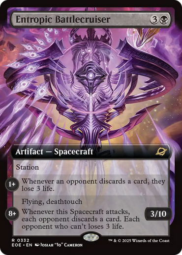 Entropic Battlecruiser (Extended Art) [Edge of Eternities]