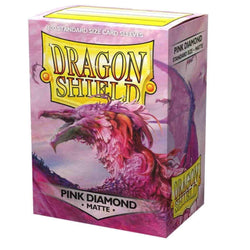 Dragon Shield: Sleeves Matte PINK DIAMOND