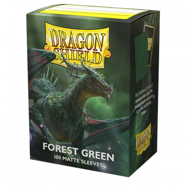 Dragon Shield Sleeves Matte Forest Green (100)