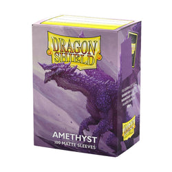 Dragon Shield Sleeves Matte Amethyst (100)