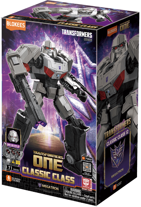 Blokees Figures: ransformers (Model Kit) Classic Class 12 - One Megatron