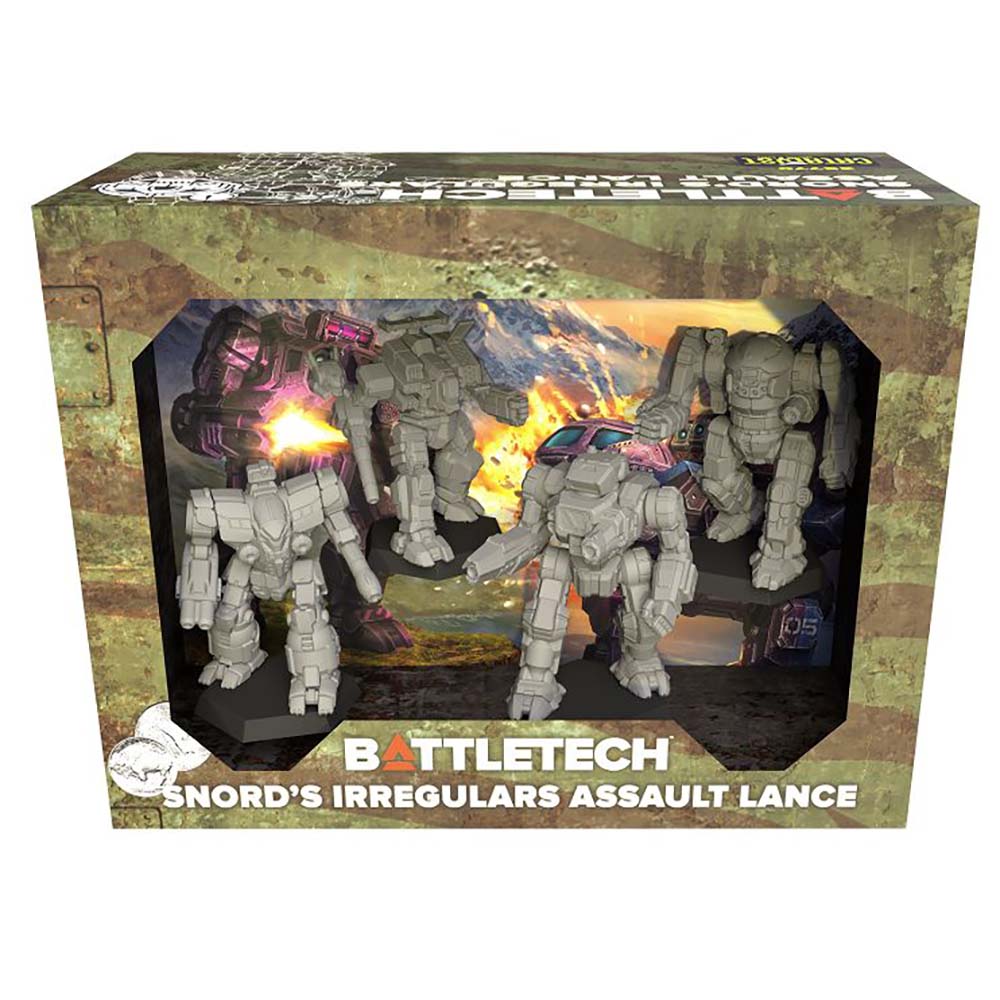 Battletech: Snord's Irregulars Assault Lance