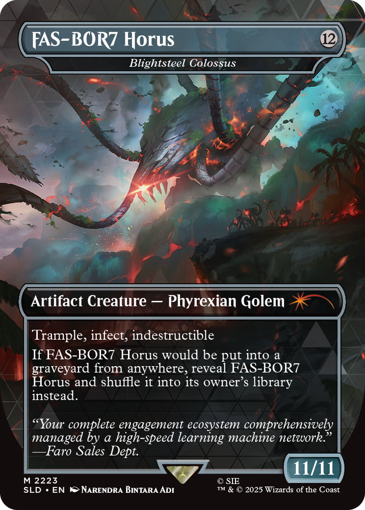 Magic: Secret Lair x: Playstation: Horizon: Into the Forbidden West (Non Foil)