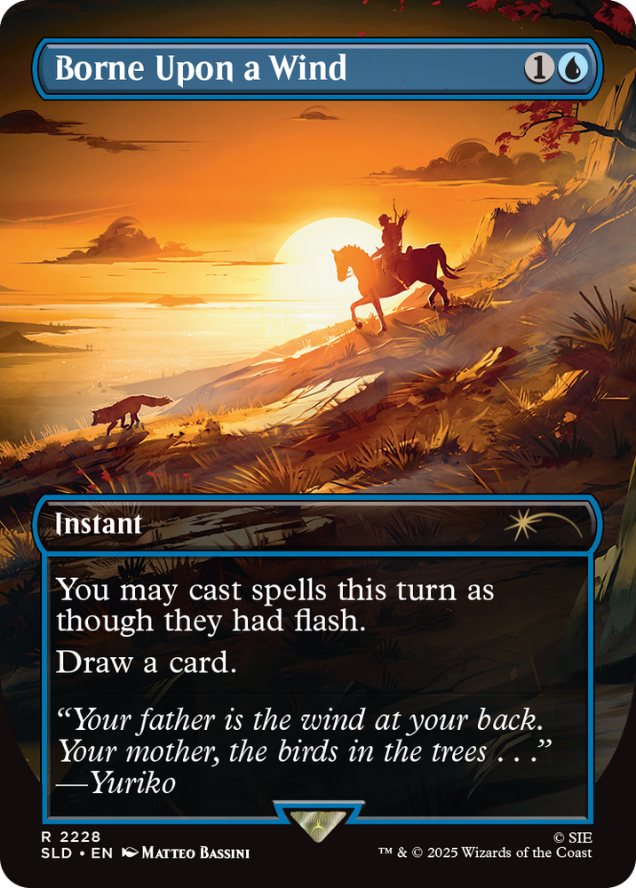 Magic: Secret Lair x: Playstation: Ghost of Tsushima (Non Foil)