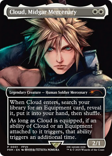 Cloud, Midgar Mercenary [Pro Tour Promos]