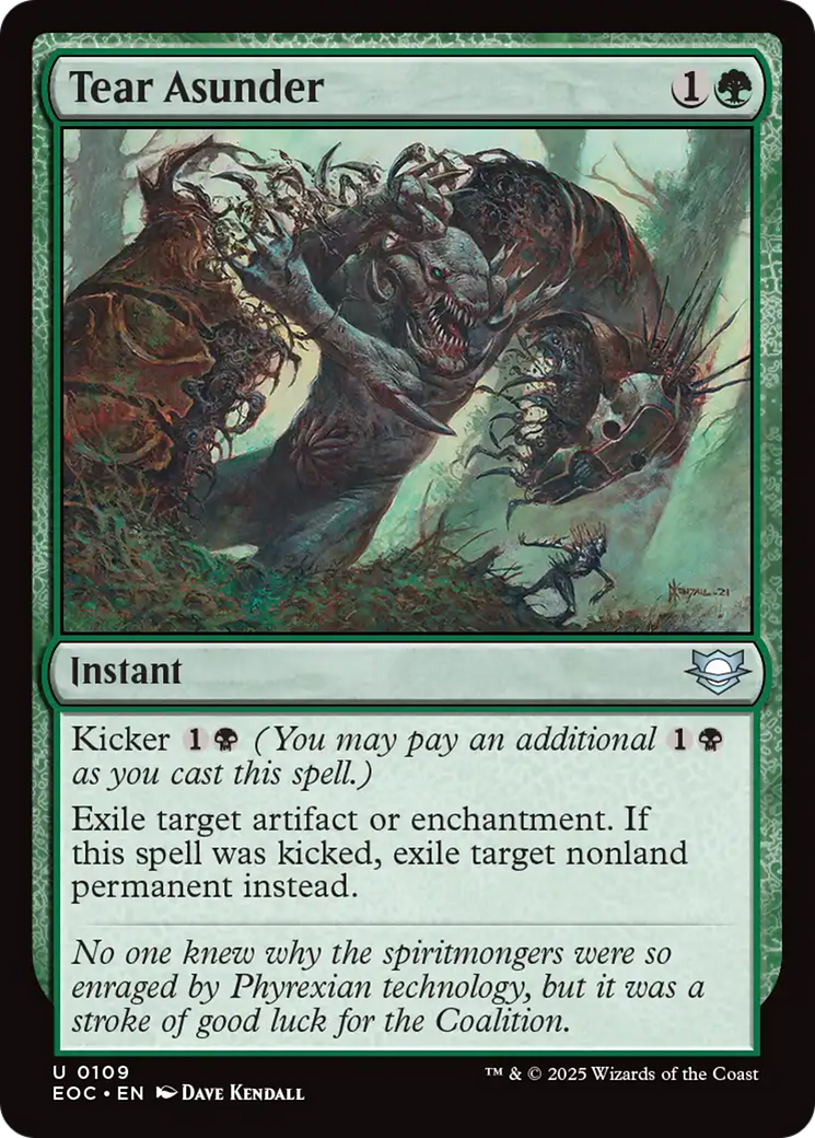 Tear Asunder [Edge of Eternities Commander]