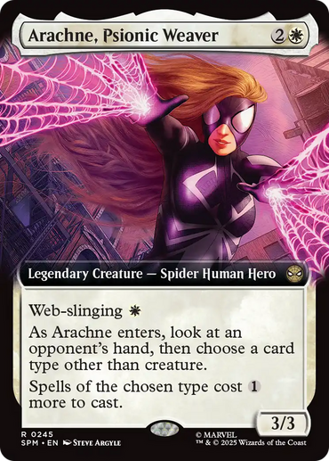 Arachne, Psionic Weaver (Extended Art) [Marvel's Spider-Man]