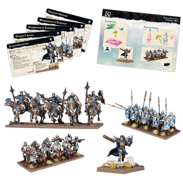Kings of War: Basilean: Alanis Sallustis Company Box
