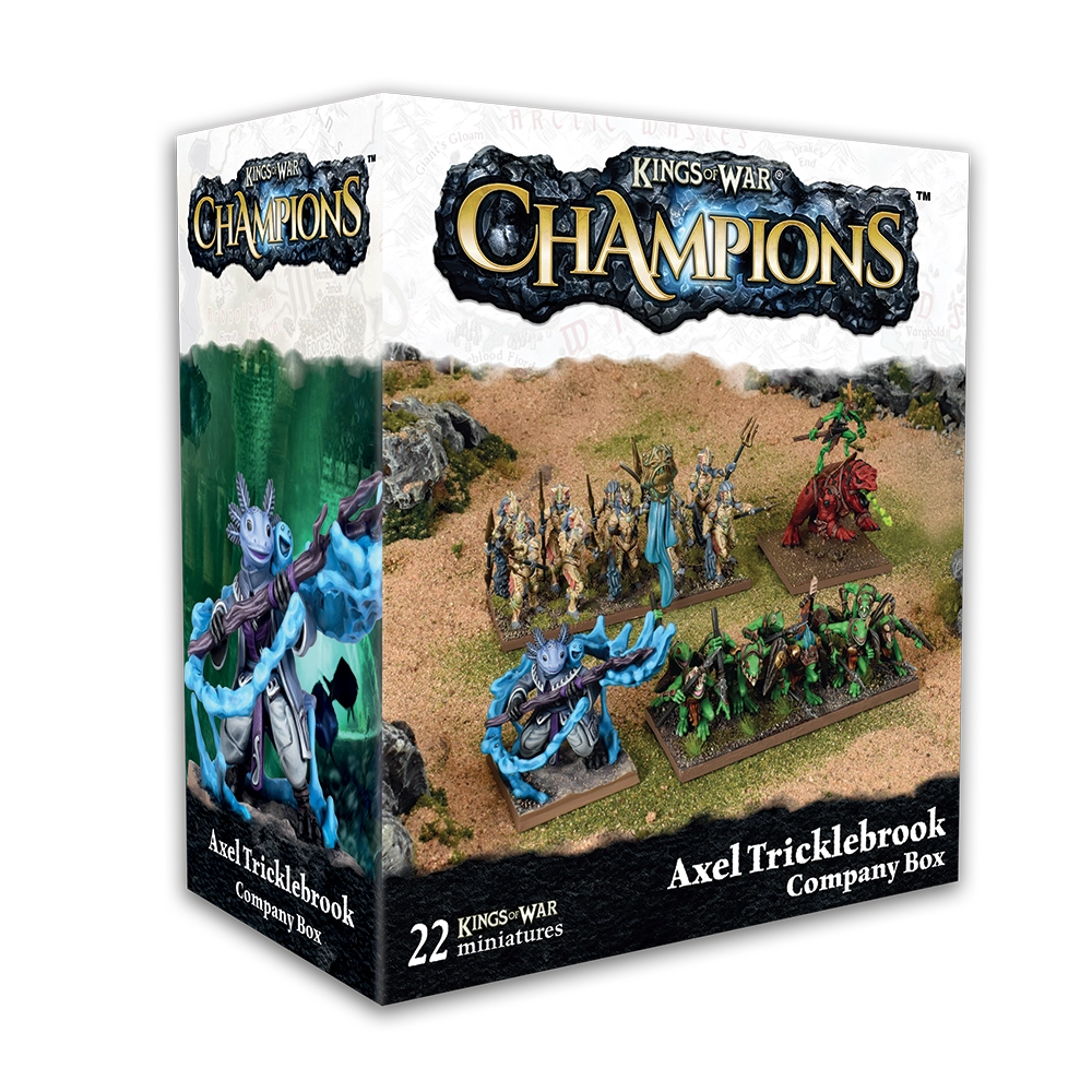 Kings of War: Champions: Axel Tricklebrook Company Box