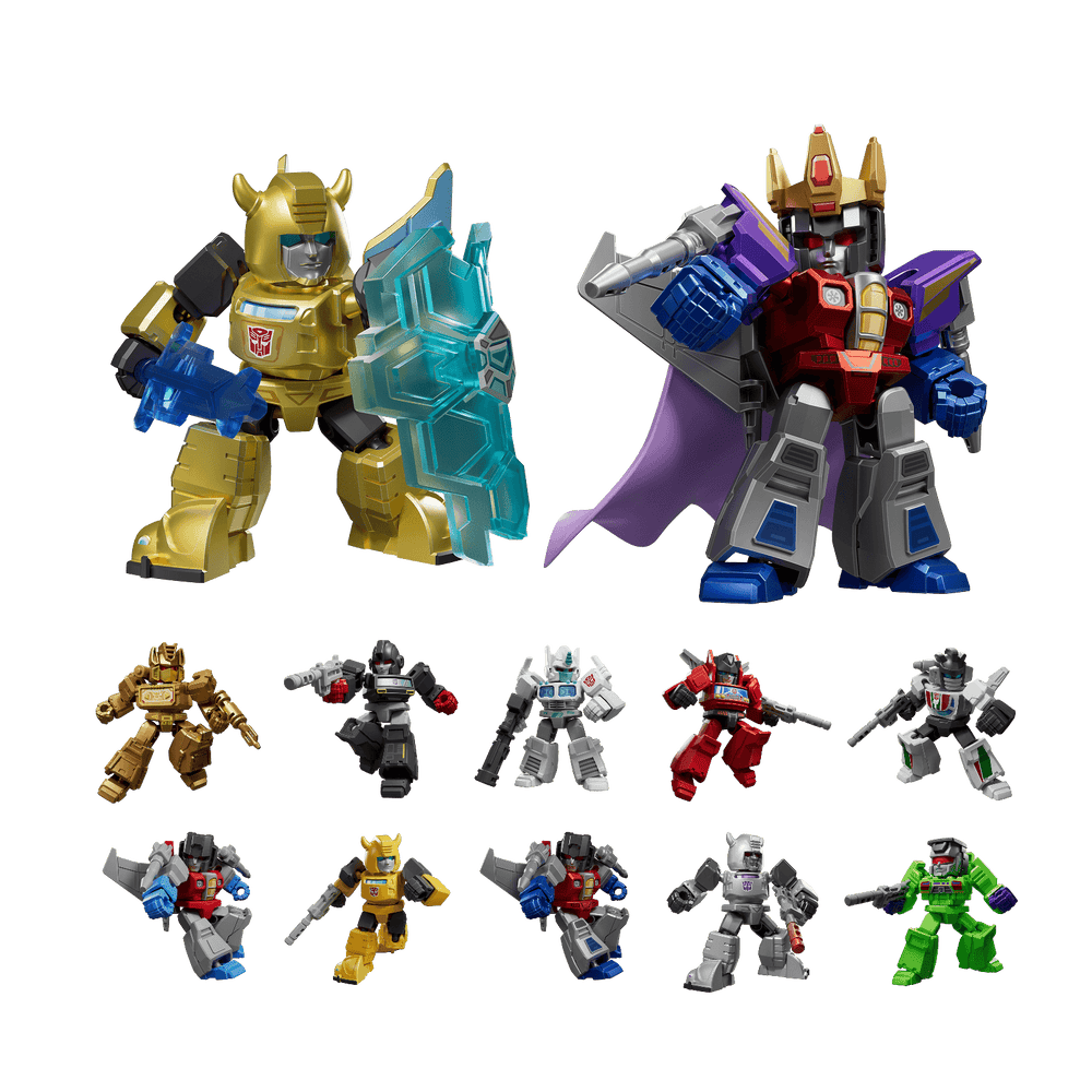 Blokees Figures PDQ (12 in 1) (Blind box)- Transformers Galaxy Version Defender 02 - The Overthrow