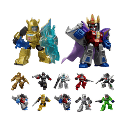 Blokees Figures PDQ (12 in 1) (Blind box)- Transformers Galaxy Version Defender 02 - The Overthrow