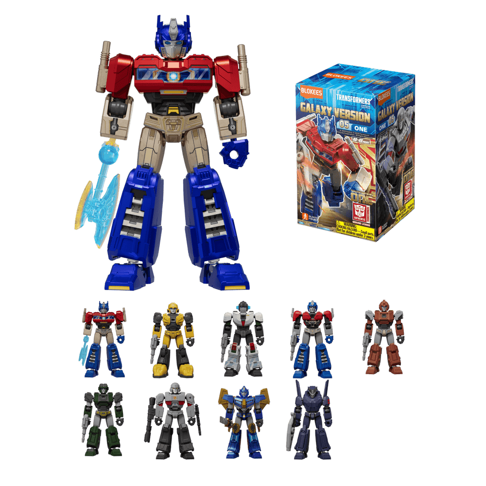Blokees Figures PDQ (9 in 1) (Blind box)  - Transformers Galaxy Version 05 - ONE