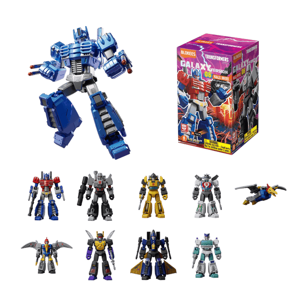 Blokees Figures PDQ (9 in 1) (Blind box)  - Transformers Galaxy Version 06 - Parallel Universe