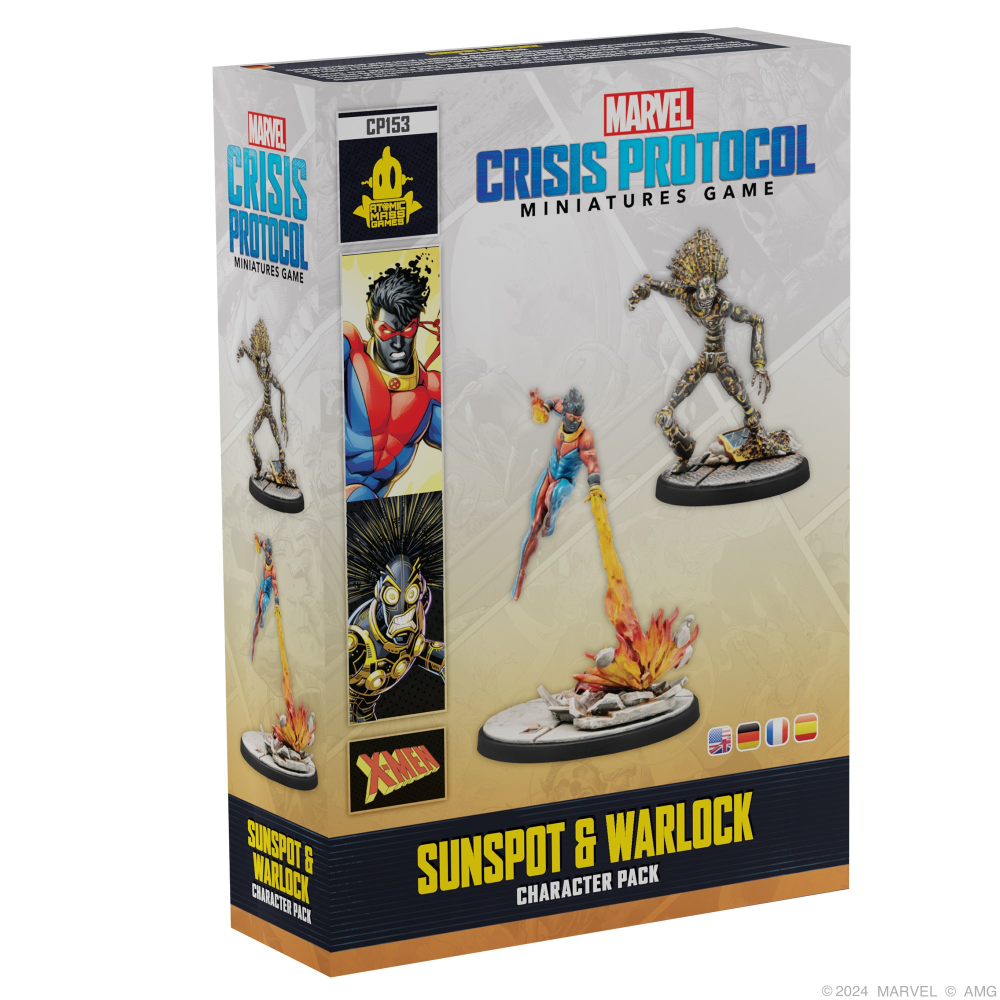 Marvel Crisis Protocol Sunspot and Warlock