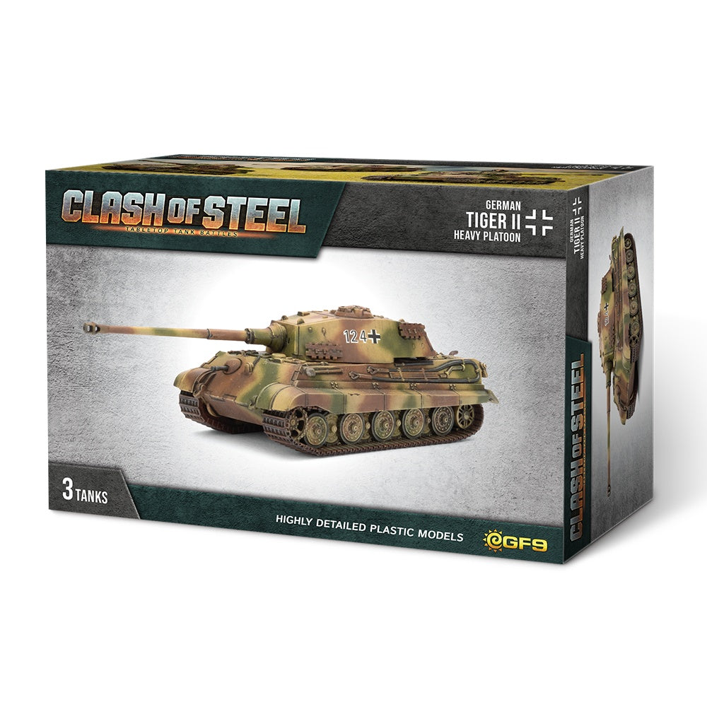 Clash of Steel: Tiger II Heavy Tank Platoon