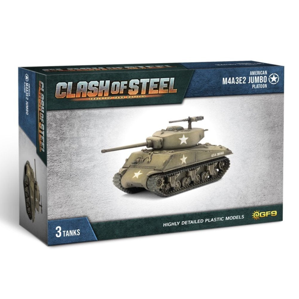 Clash of Steel: M4A3E2 Jumbo Tank Platoon