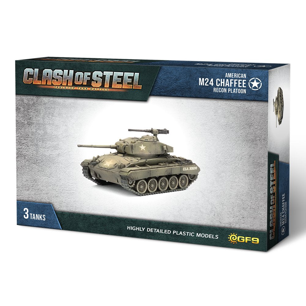 Clash of Steel: M24 Chaffee Recon Platoon