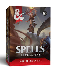 Dungeons & Dragons: Reference Cards: Spells: Levels 4-5