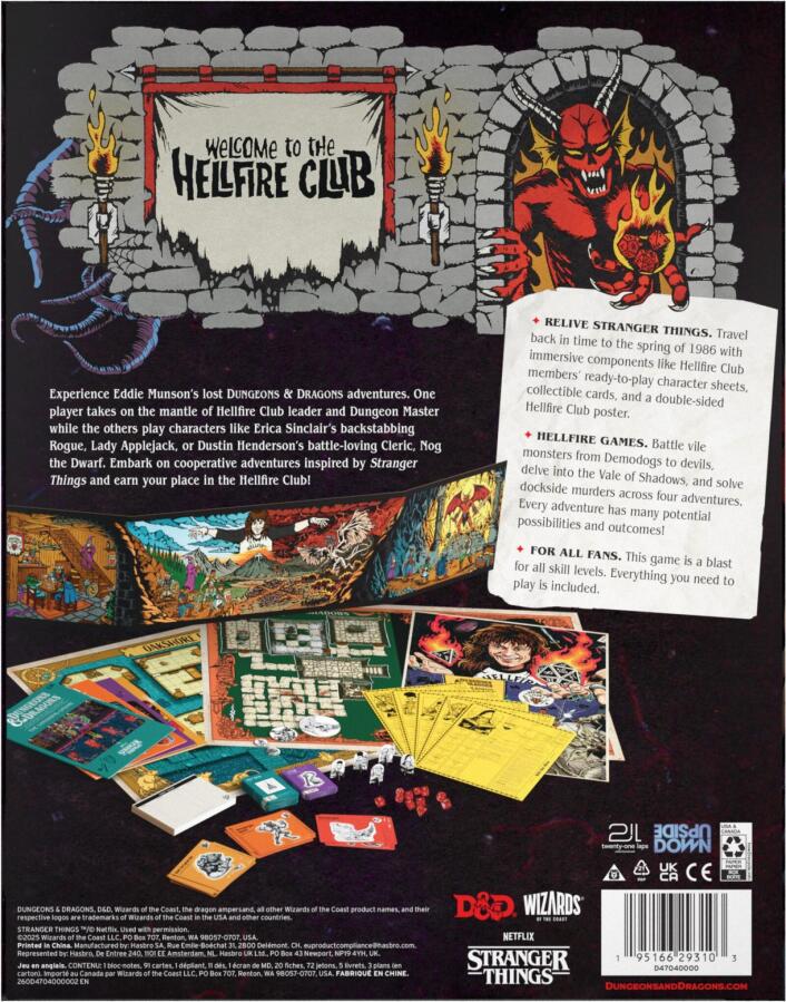 Dungeons & Dragons: Stranger Things: Welcome to the Hellfire Club