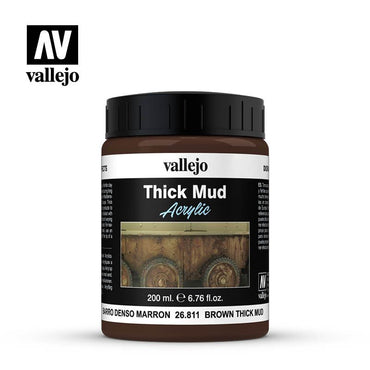 Vallejo: Diorama Effects Brown Thick Mud 200ml