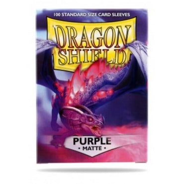 Dragon Shield Sleeve Non Glare Matte Purple (100)