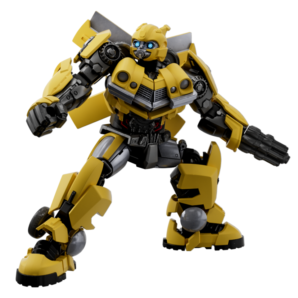 Blokees Figures: Transformers (Model Kit) Classic Class 02 - Bumblebee (10cm)