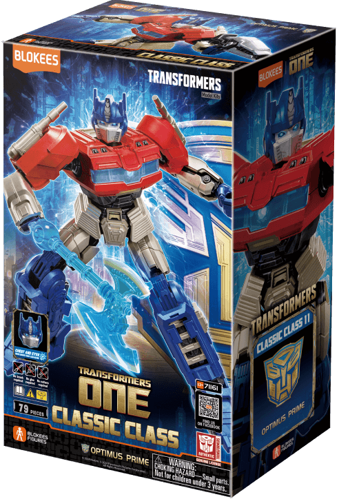 Blokees Figures: Transformers (Model Kit) Classic Class 11 - One Optimus Prime