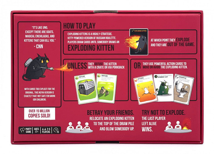 Exploding Kittens: NSFW Edition