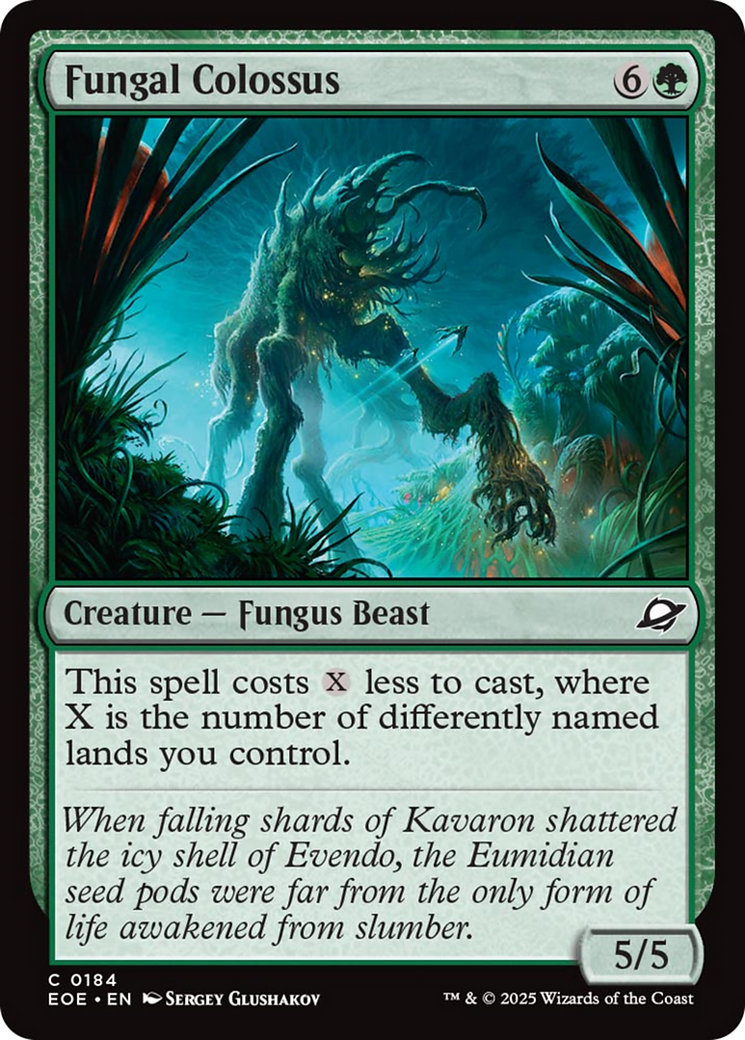 Fungal Colossus [Edge of Eternities]