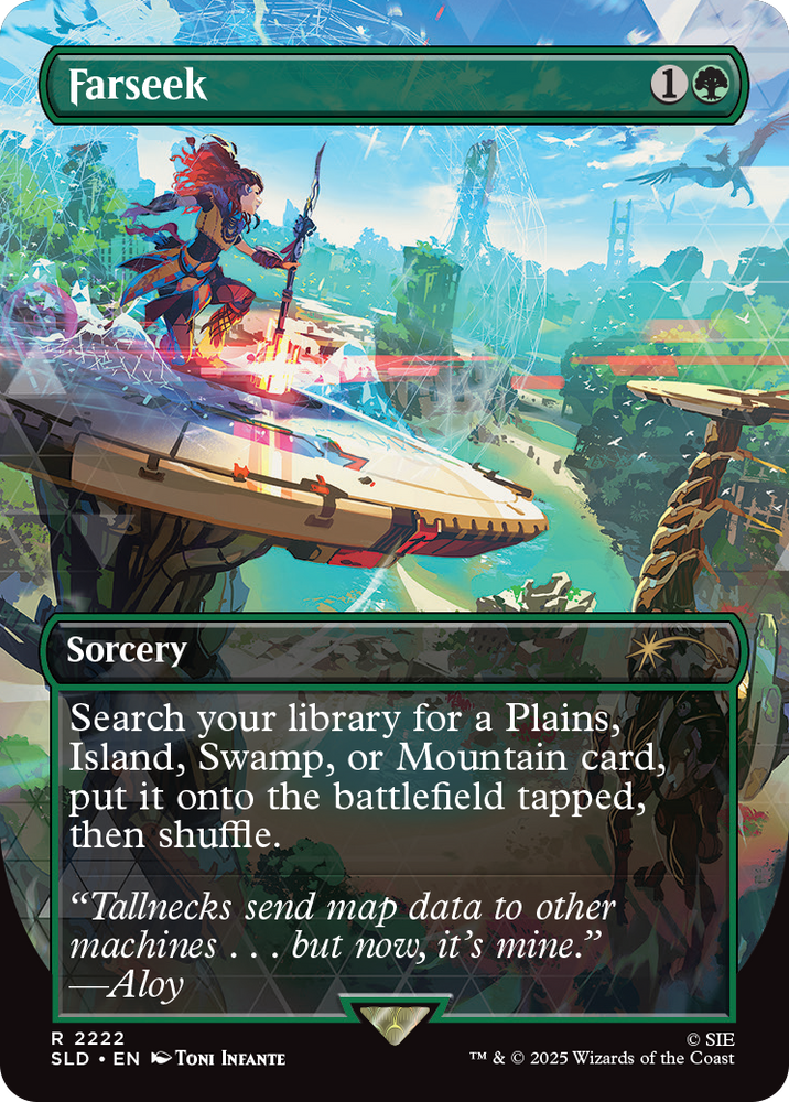 Magic: Secret Lair x: Playstation: Horizon: Into the Forbidden West (Non Foil)