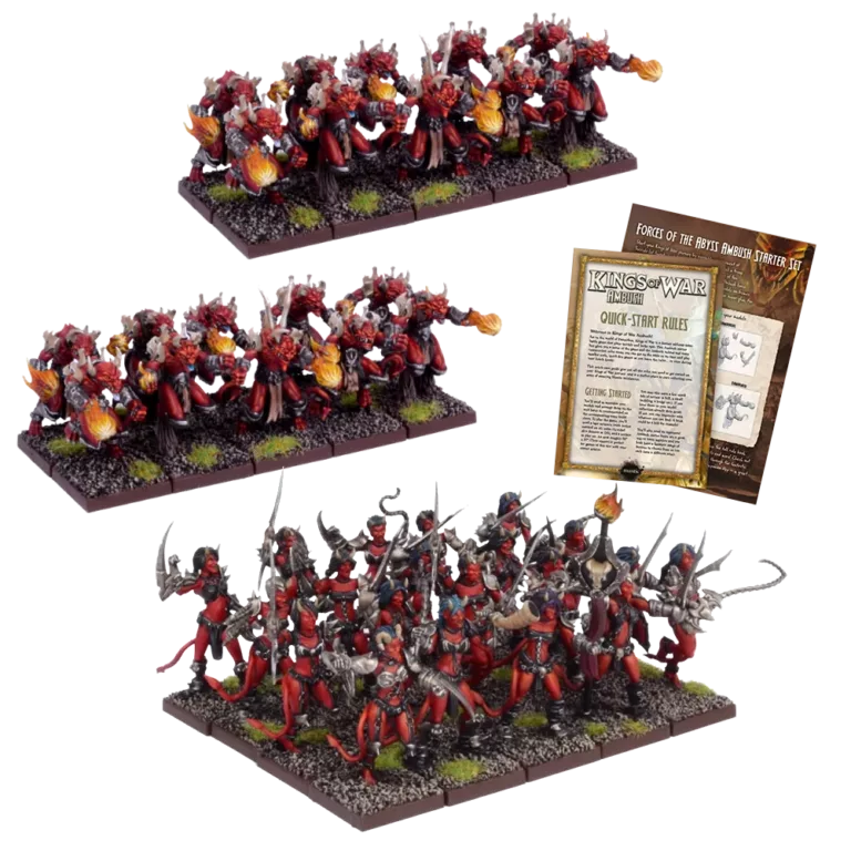 Kings of War: Forces of the Abyss Ambush Starter Set