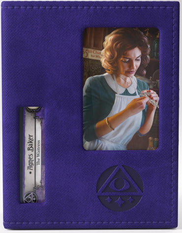 Gamegenic: Arkham Horror Investigator Deck Tome Mystic (Purple)